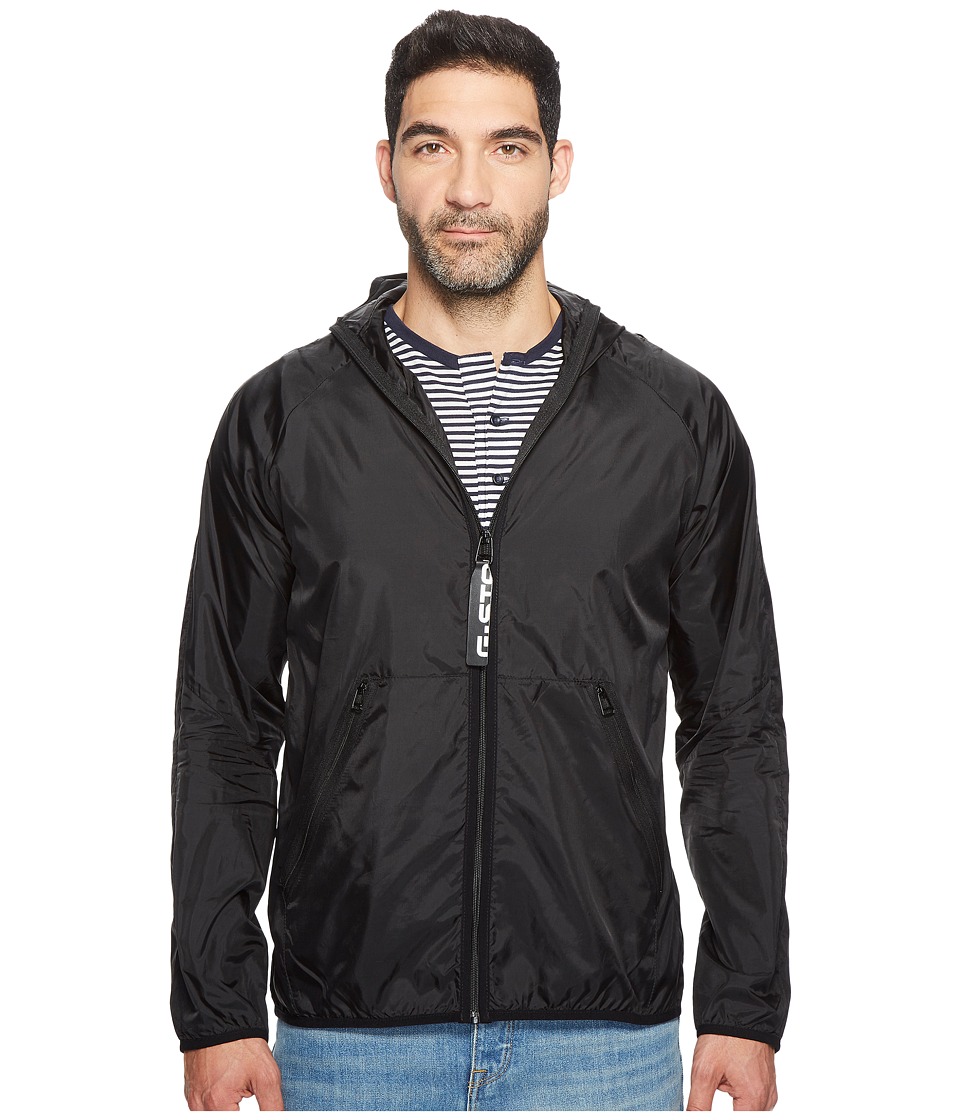G-Star Strett Hood Gymbag Jacket (Dark Black) Men