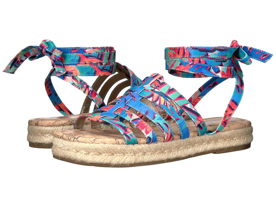 Circus by Sam Edelman Ariel (Blue Multi Palm Party Print) Women