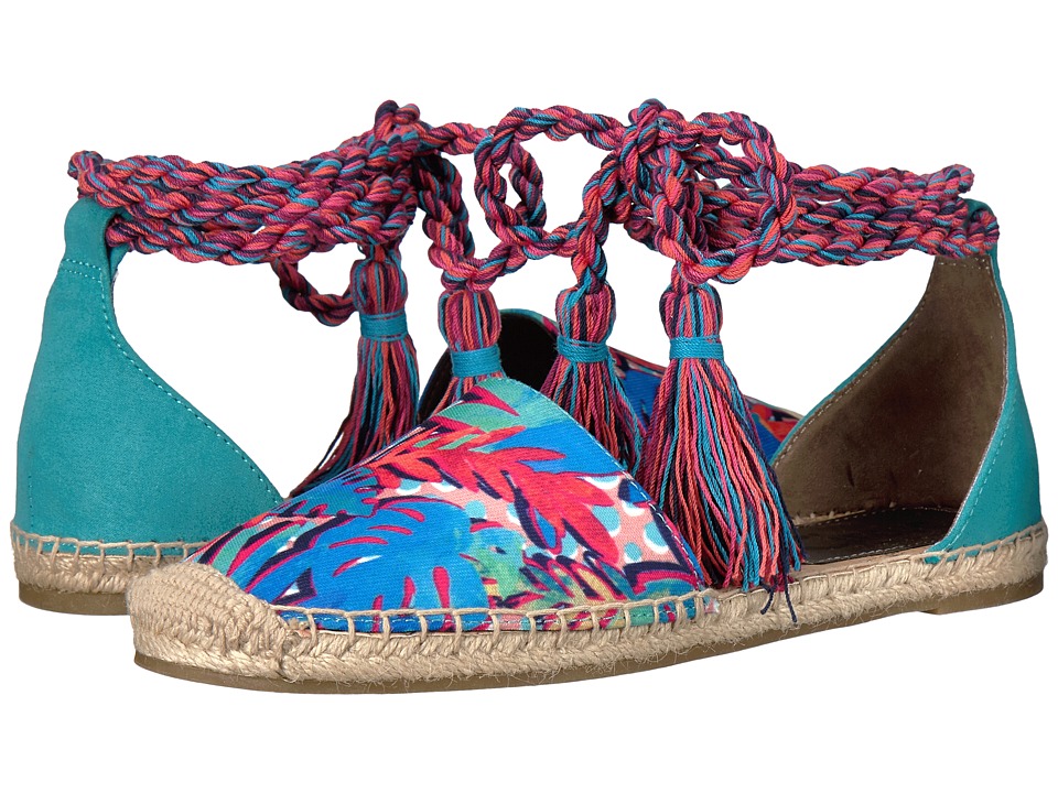 Circus by Sam Edelman Lenora (Blue Multi Palm Party Print) Women