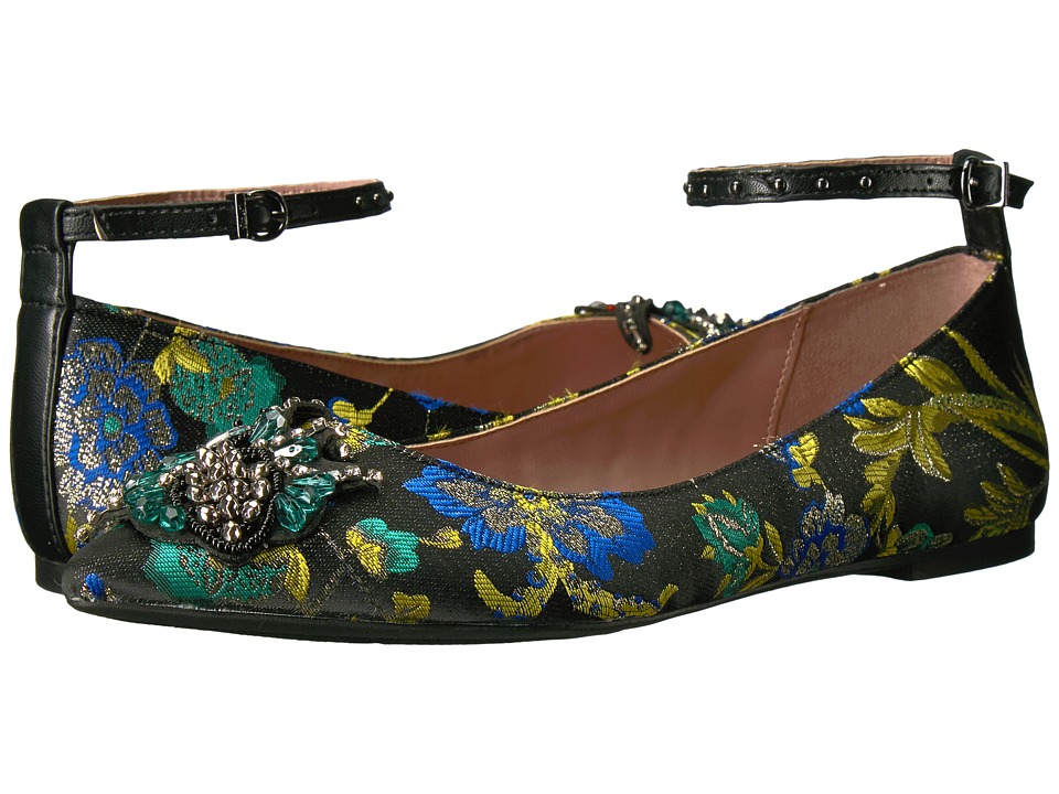 Circus by Sam Edelman Rocco (Black Multi Metallic Floral Brocade/Soft Nappa) Women