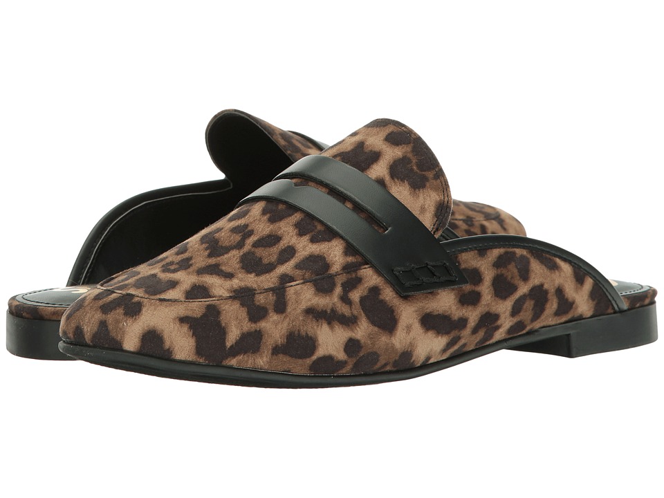Circus by Sam Edelman Paulie (Black/Brown Cheetah Print Fabric) Women