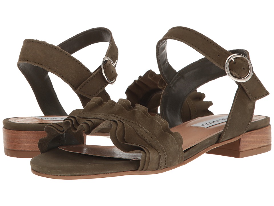 Steve Madden Brett (Olive Nubuck) Women