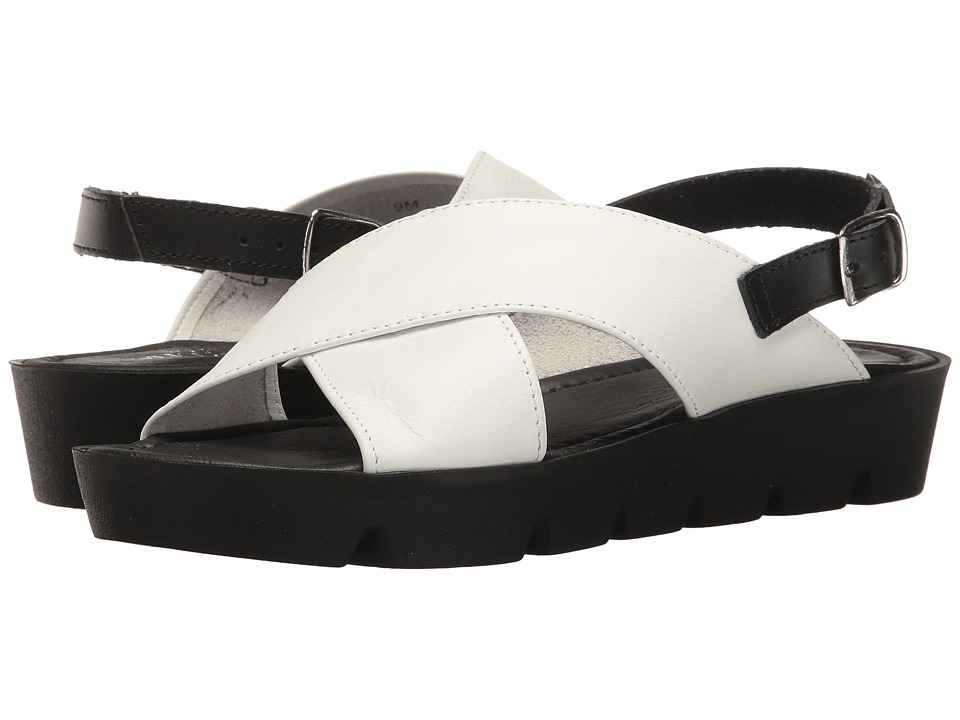 Sesto Meucci Sygrid (White Calf/Black Vacchetta) Women