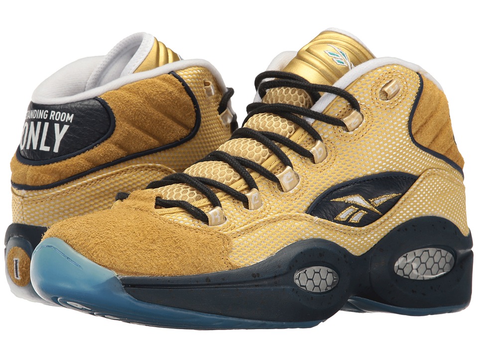 reebok aztec mens gold