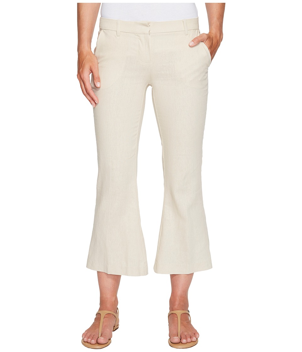 XOXO Natalie Cropped Kick Flare Pants (Natural 8) Women