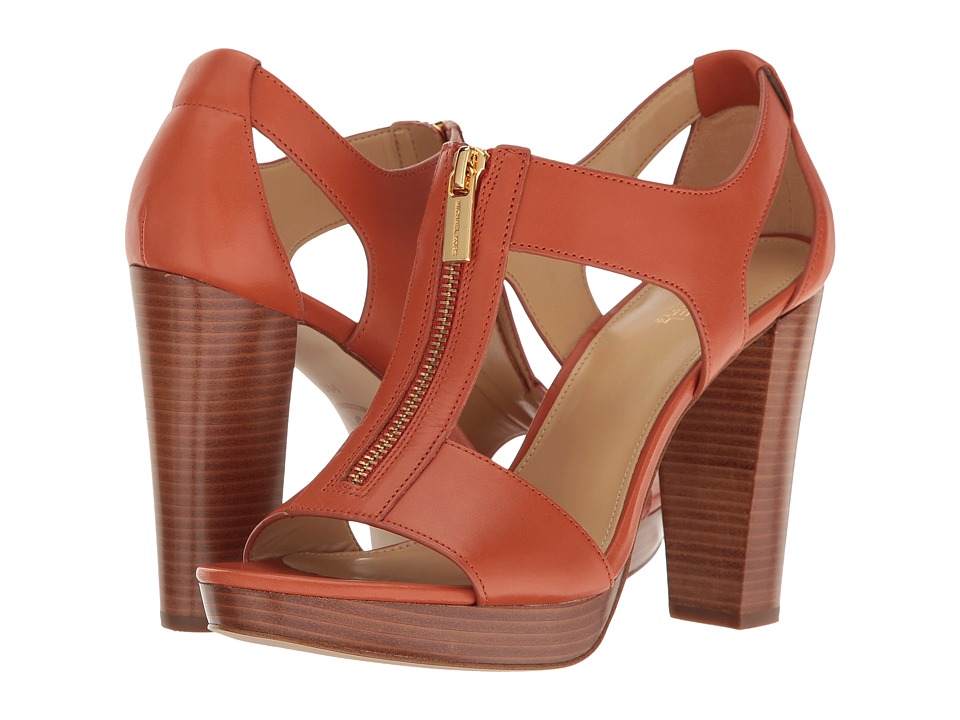MICHAEL Michael Kors Berkley Sandal (Orange) Women