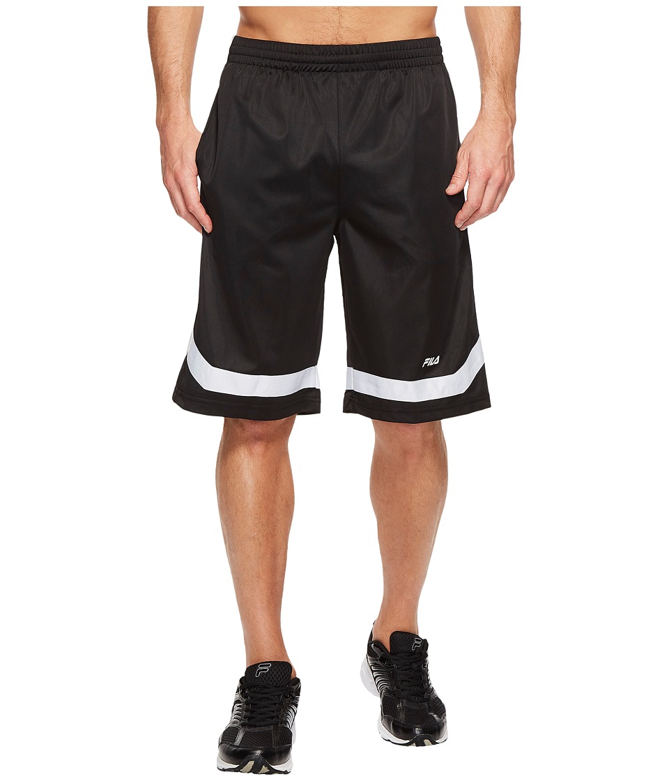 Fila Circuit Shorts (Black/White) Men