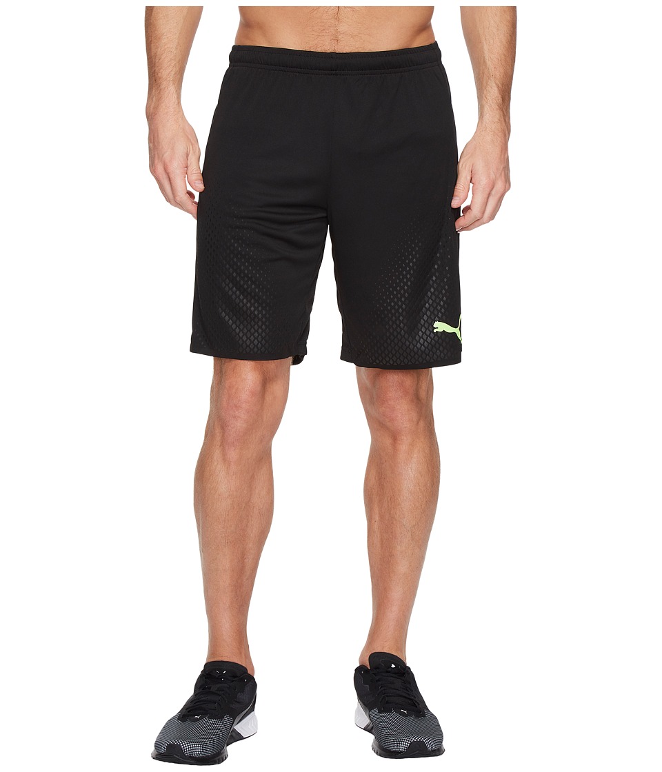 PUMA It Evotrg Shorts Touch (Puma Black/Green Gecko) Men