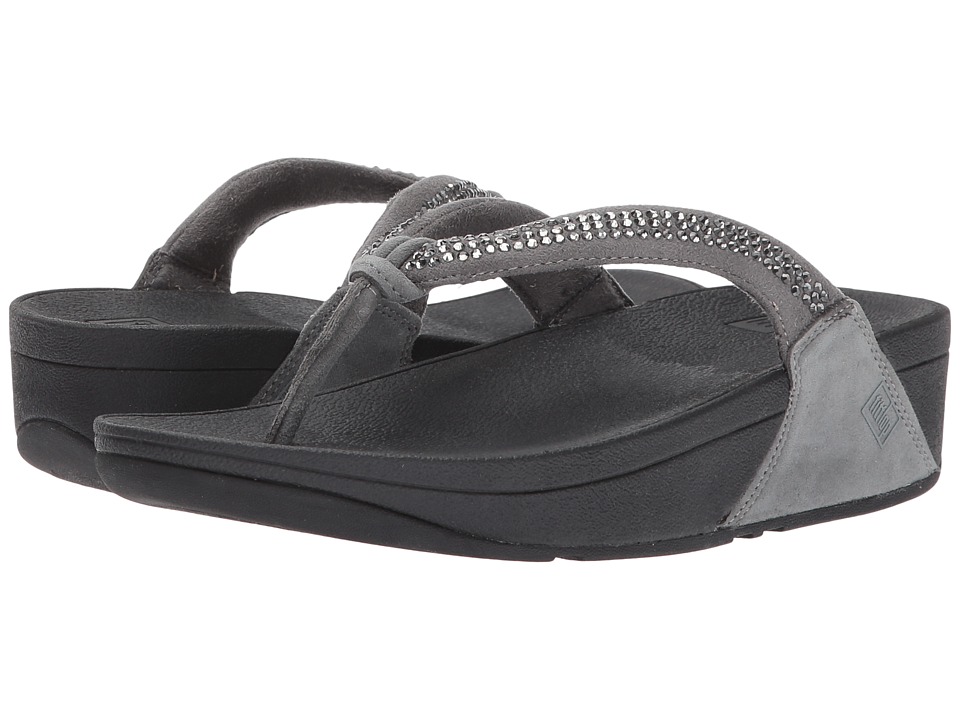 FitFlop Crystal Swirl (Pewter) Women
