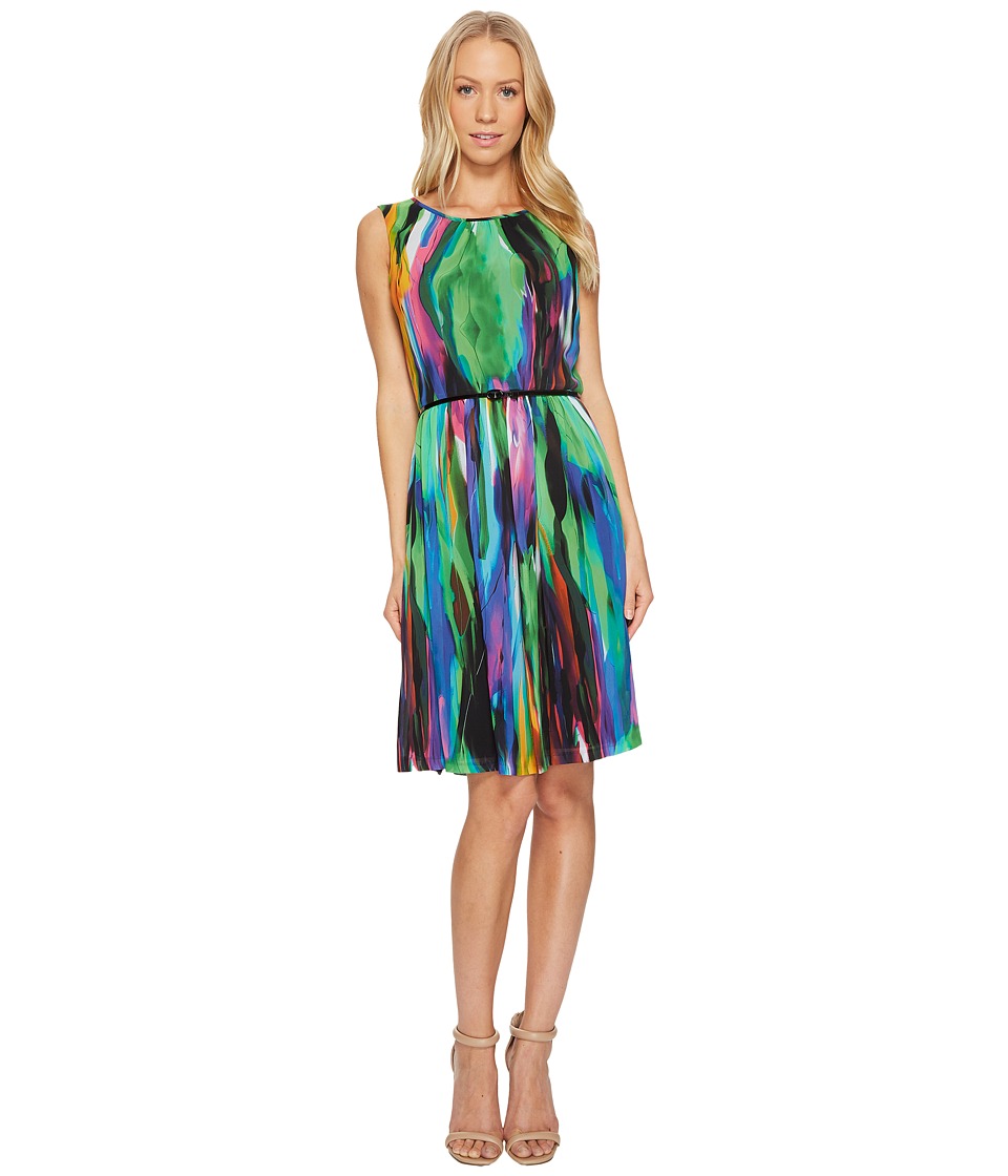 Ellen Tracy Multicolor Dress (Multi) Women