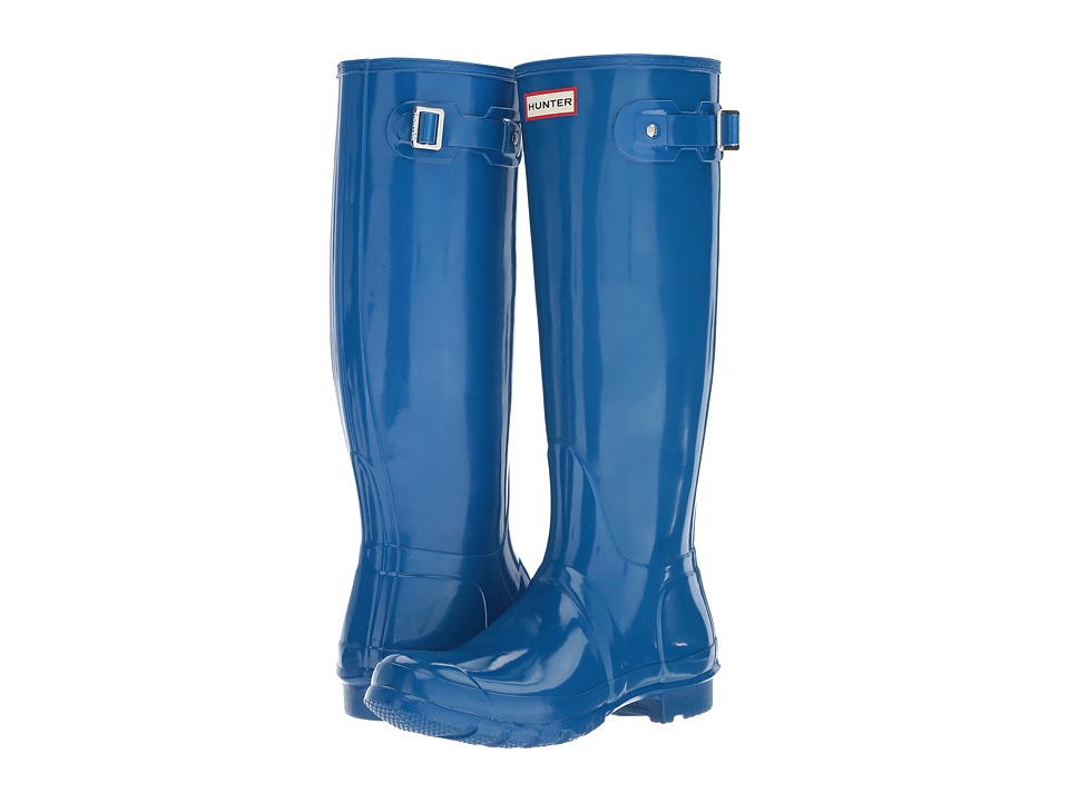Hunter Original Tall Gloss (Azure) Women
