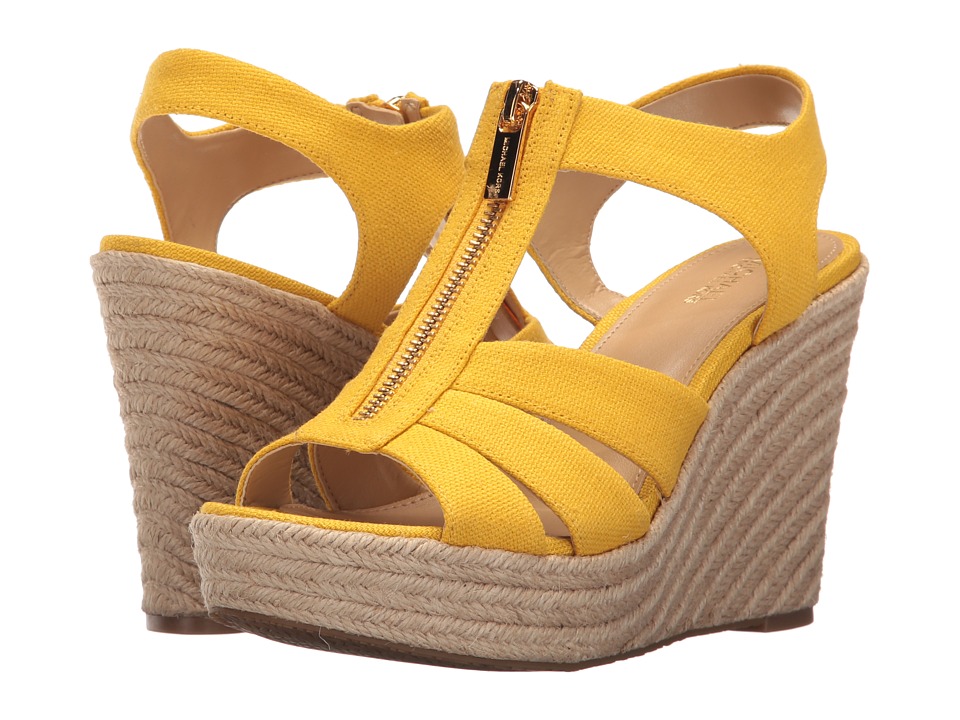 MICHAEL Michael Kors Berkley Wedge (Sunflower) Women