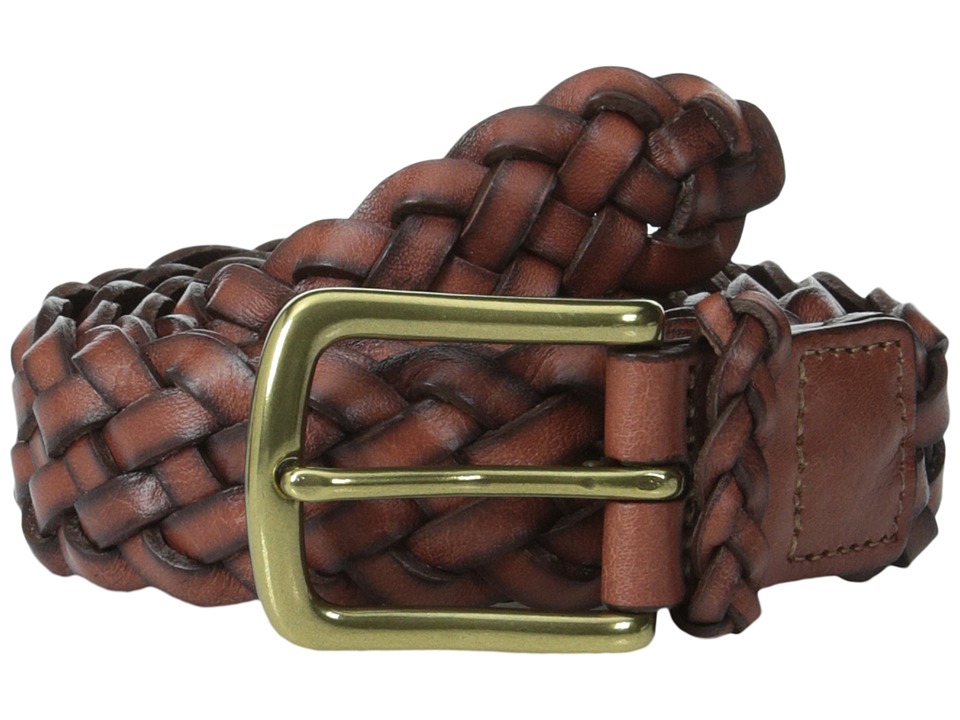 Torino Leather Co. 30MM Braided Harness (Dark Tan) Men