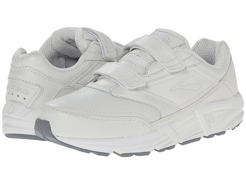 UPC 883439093276 product image for Brooks Addiction Walker V-Strap (White) Women's Walking Shoes | upcitemdb.com