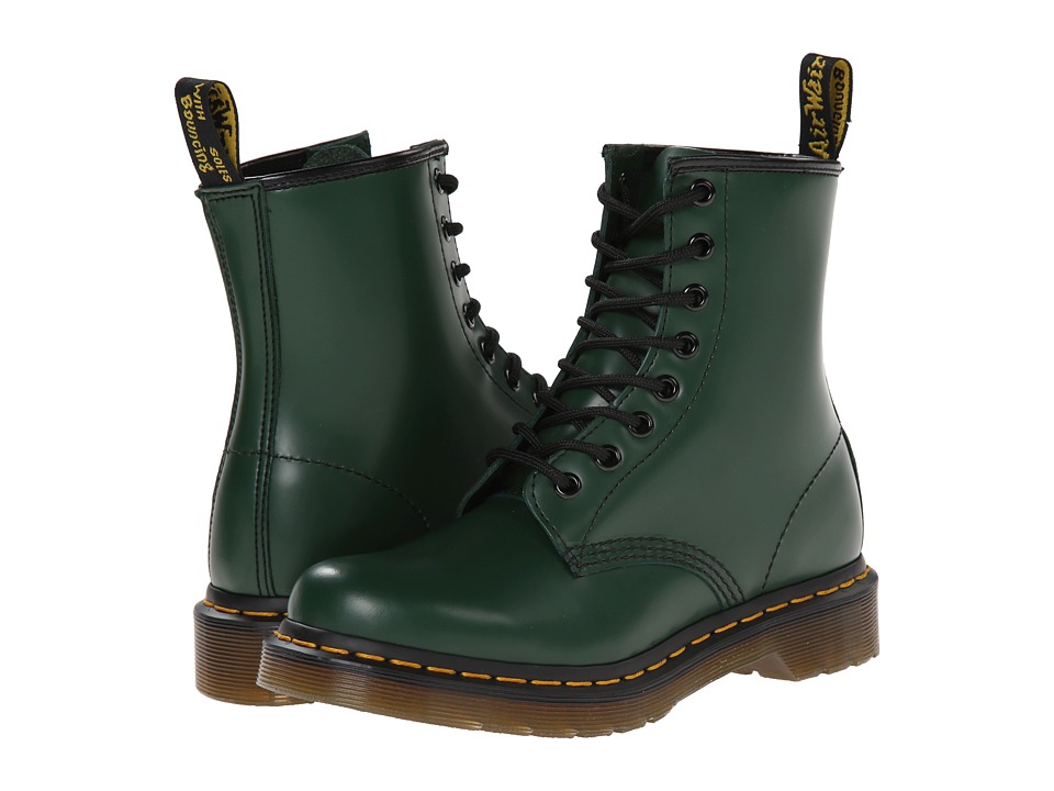 Dr. Martens 1460 W (Green Smooth) Women
