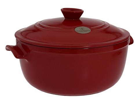 EAN 3289316145705 product image for Emile Henry Flame Round Stewpot - 7 qt. (Red) Individual Pieces Cookware | upcitemdb.com