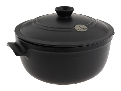 EAN 3289317145704 product image for Emile Henry Flame Round Stewpot - 7 qt. (Black) Individual Pieces Cookware | upcitemdb.com