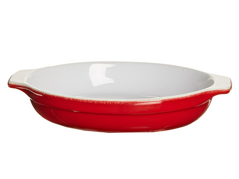 EAN 3289313390085 product image for Emile Henry Oval Gratin Dish - 1qt. (Cerise) Individual Pieces Cookware | upcitemdb.com