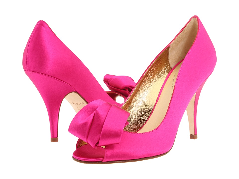 Kate Spade New York Clarice (Hot Pink Satin) Women