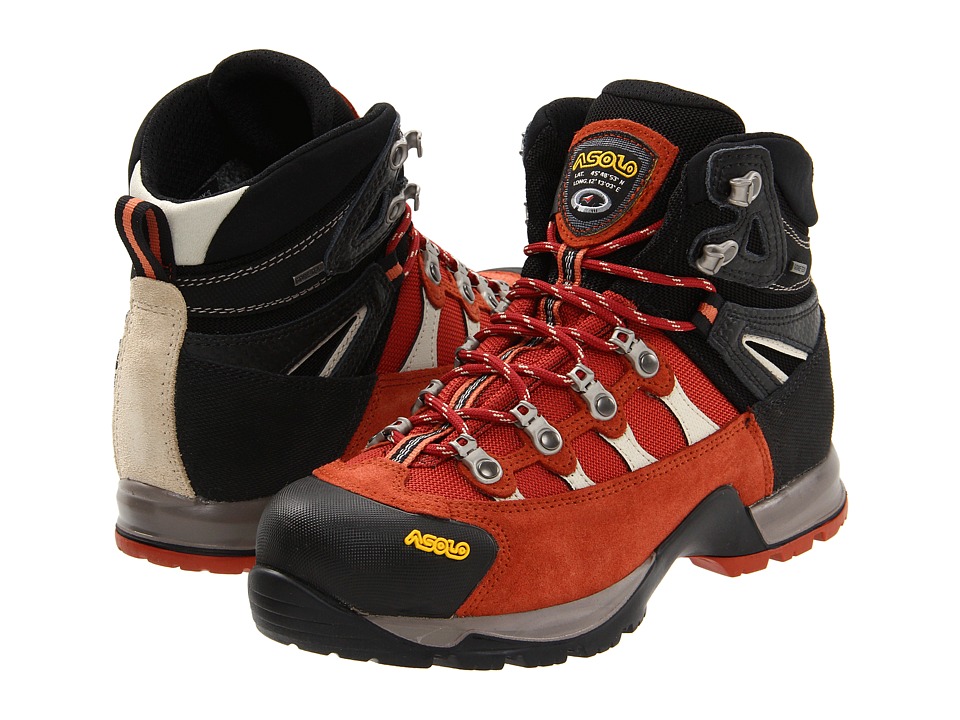 red asolo boots