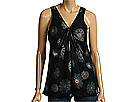 7 For All Mankind - Spiral Silk Jacquard Twist Front Tank (Multi)