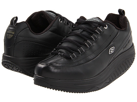 black shape up shoes