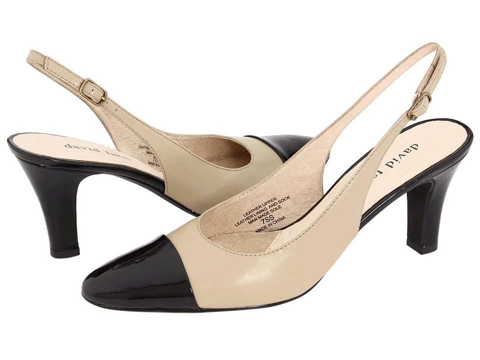 David Tate - Grace (Natural/Black Patent) Women