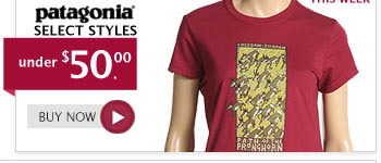 Patagonia Apparel- Select Styles Under $50 This Week! 