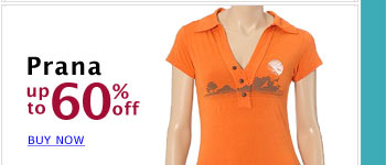 Prana Apparel- Up to 60% off Today Only!