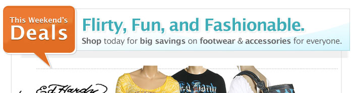 Don't sweat the small stuff. Shop today for big savings.