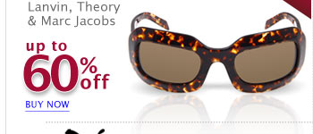 Designer Eyewear: Lanvin, Theory & Marc Jacobs All Styles Up to 60% off 