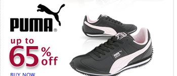 PUMA All Styles Up to 65% off Today Only 