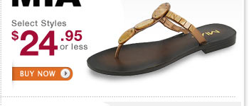 MIA Select Styles $24.95 or less