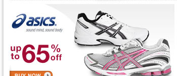 ASICS Up to 65% off