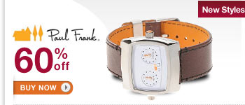 Paul Frank Watches 60% off