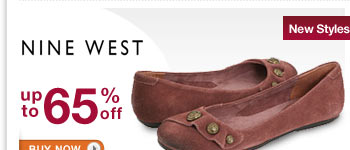Nine West Up to 65% off