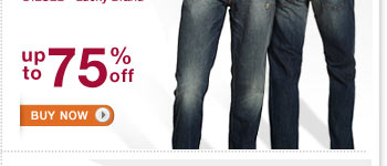Men's Jeans Up to 75% off