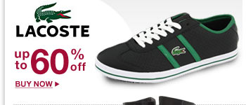 Lacoste Up to 60% Off