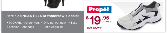 Propet $19.95 or Less