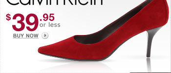 Calvin Klein $39.95 or less