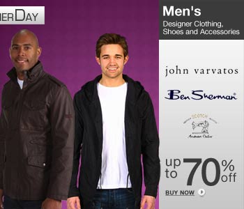 Men's Designer Clothing, Shoes and Accessories Up to 70% off