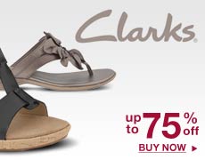 Clarks up to 75% off