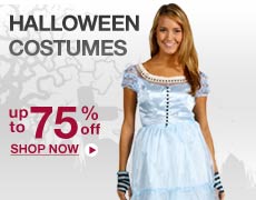 Halloween Costumes: Up to 75% off