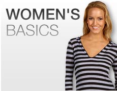 Women's Basics:Up to 80% off