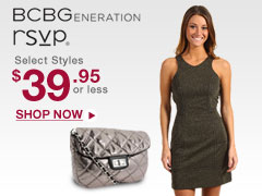 BCBGeneration and RSVP Apparel: Select Styles $or less