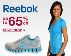 Reebok: Up to 65% off