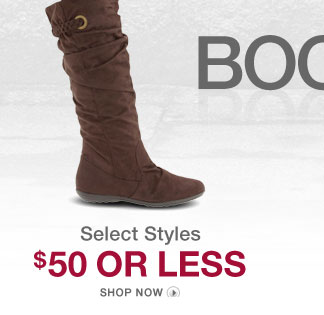 Boots $or less