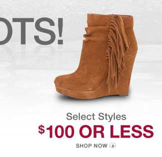 Boots $100 or less