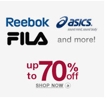 Reebok asics FILA and more!