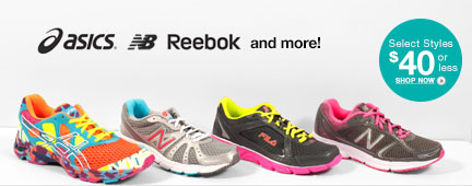 Asics Reebok and more